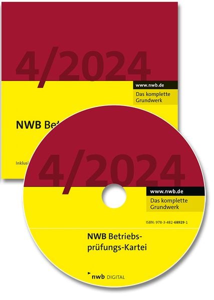 NWB Betriebsprüfungs-Kartei DVD 4/2024