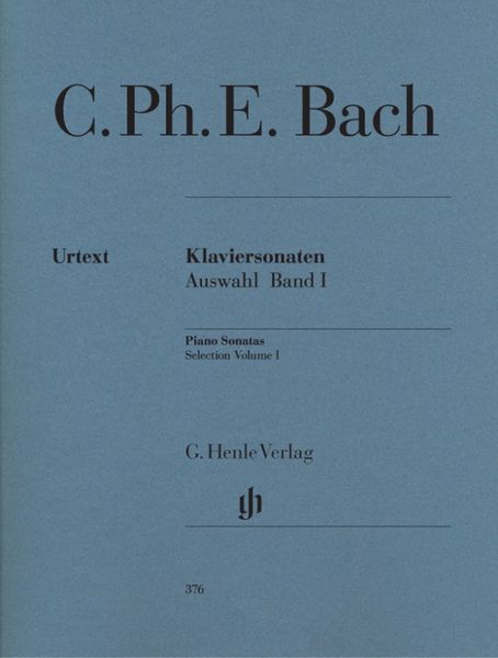 Produktbild: Carl Philipp Emanuel Bach - Klaviersonaten, Auswahl, Band I