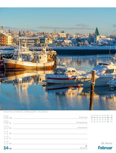 Produktbild: Island Wochenplaner Kalender 2027 | Die Insel aus Feuer und Eis