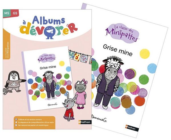 Produktbild: Ms, Gs; la Classe des Minipattes: Grise Mine; Album + Fichier
