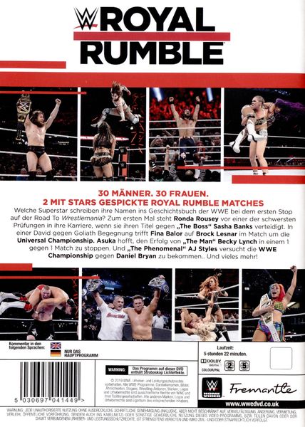 Produktbild: Royal Rumble 2019 [2 DVDs]
