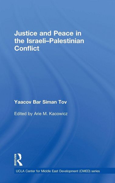 Produktbild: Justice and Peace in the Israeli-Palestinian Conflict