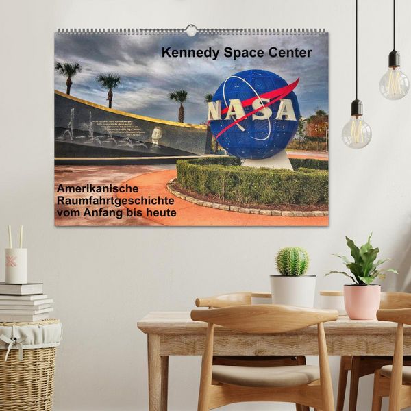Produktbild: Kennedy Space Center (Wandkalender 2026 DIN A2 quer), CALVENDO Monatskalender