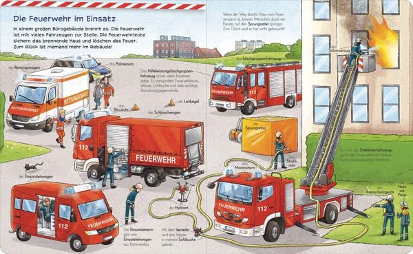 Produktbild: Fahrzeuge sind toll! - Bei der Feuerwehr