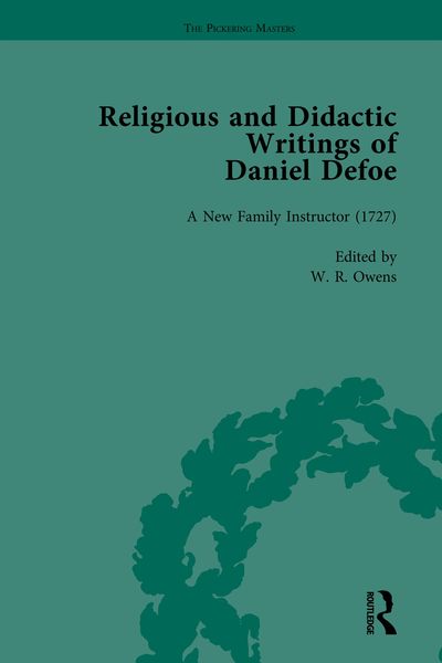 Produktbild: Religious and Didactic Writings of Daniel Defoe, Part I Vol 3