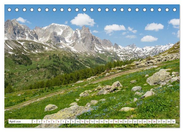 Produktbild: Das Clar&eacute;e-Tal - die wondersch&ouml;ne Begegnung mit der Natur (Tischkalender 2026 DIN A5 quer), CALVENDO Monatskalender