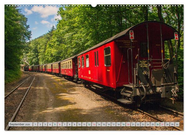 Produktbild: Harzer Dampfmomente (Wandkalender 2026 DIN A2 quer), CALVENDO Monatskalender