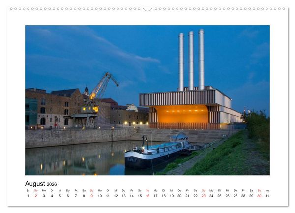 Produktbild: W&uuml;rzburg - Im Lauf der Jahreszeiten (hochwertiger Premium Wandkalender 2026 DIN A2 quer), Kunstdruck in Hochglanz