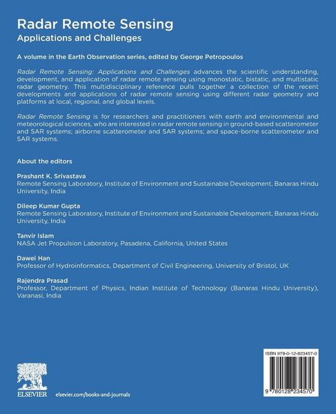 Produktbild: Radar Remote Sensing