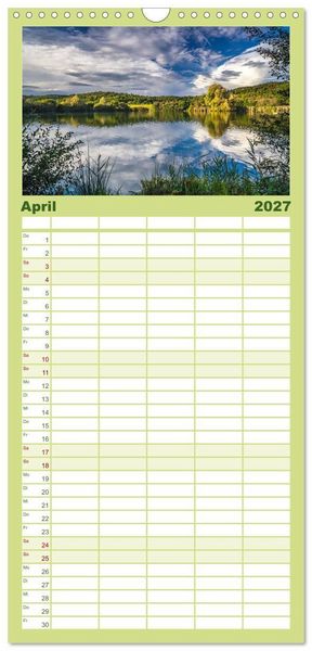 Produktbild: Familienplaner 2027 - G&uuml;ttingen im Hegau mit 5 Spalten (Wandkalender, 21 x 45 cm) CALVENDO