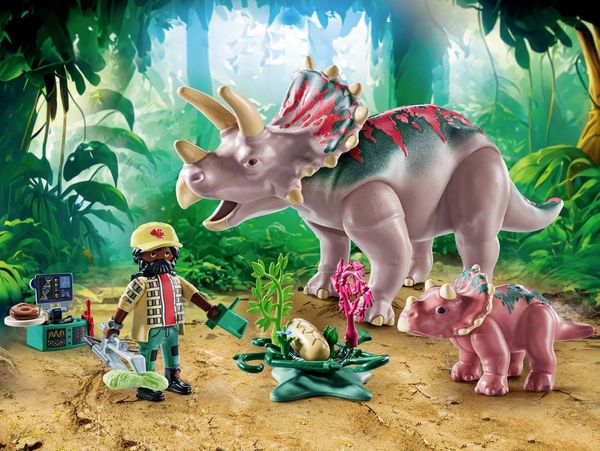 Produktbild: 71821 Triceratops mit Jungtier