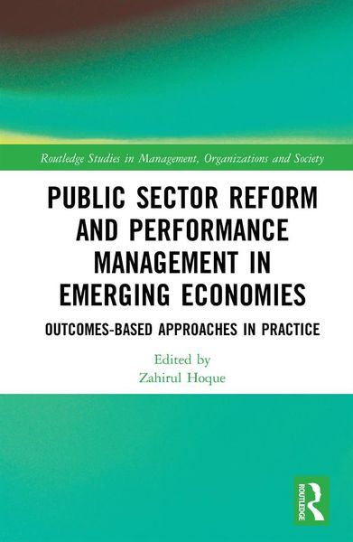 Produktbild: Public Sector Reform and Performance Management in Emerging Economies