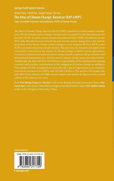 Produktbild: The Atlas of Climate Change: Based on SEAP-CMIP5