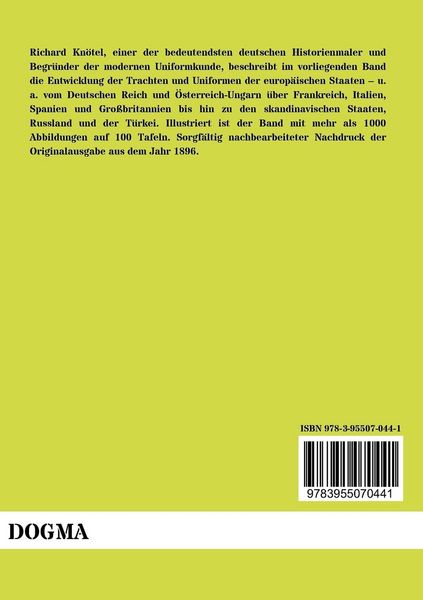 Produktbild: Handbuch der Uniformkunde