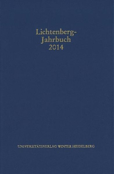 Produktbild: Lichtenberg-Jahrbuch 2014