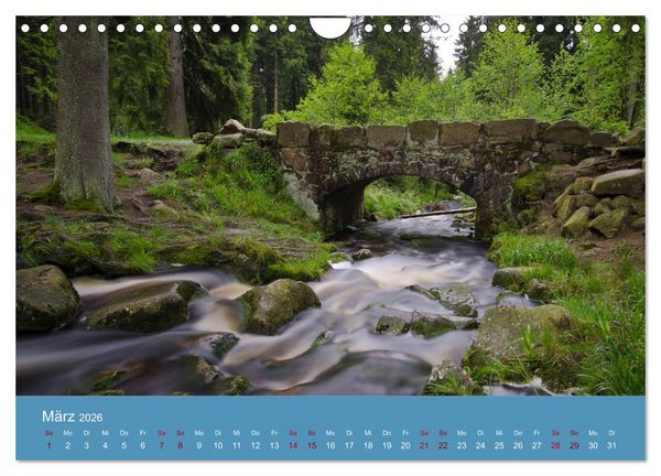 Produktbild: Harz Impressionen (Wandkalender 2026 DIN A4 quer), CALVENDO Monatskalender