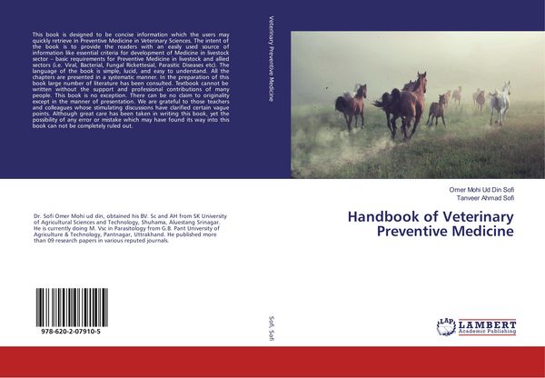 Produktbild: Handbook of Veterinary Preventive Medicine