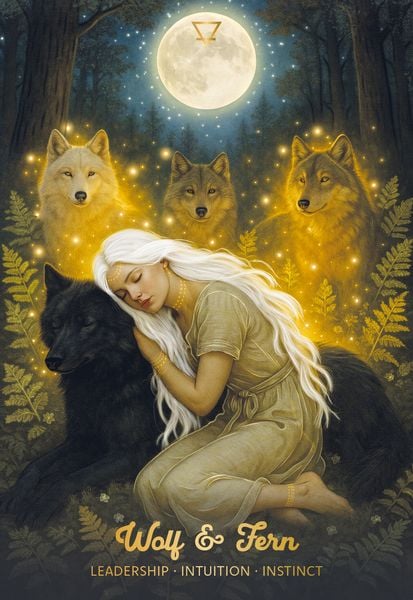 Produktbild: Earth Guardians - The Oracle of Power Animals and Plants - 46 color cards, 172-page color booklet