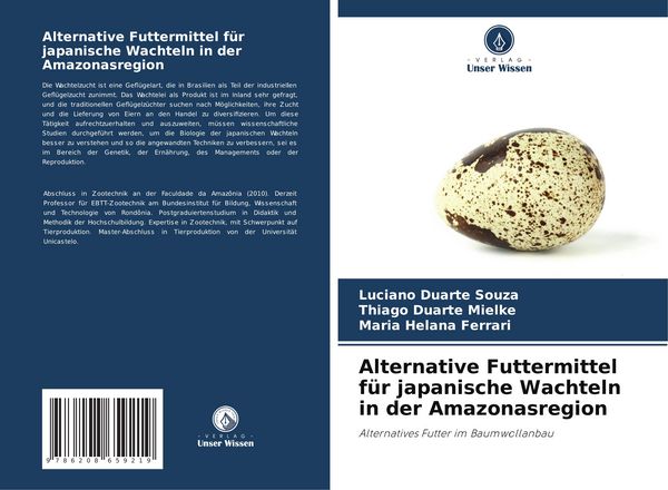 Produktbild: Alternative Futtermittel f&uuml;r japanische Wachteln in der Amazonasregion