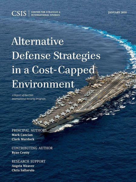 Produktbild: Alternative Defense Strategies in a Cost-Capped Environment
