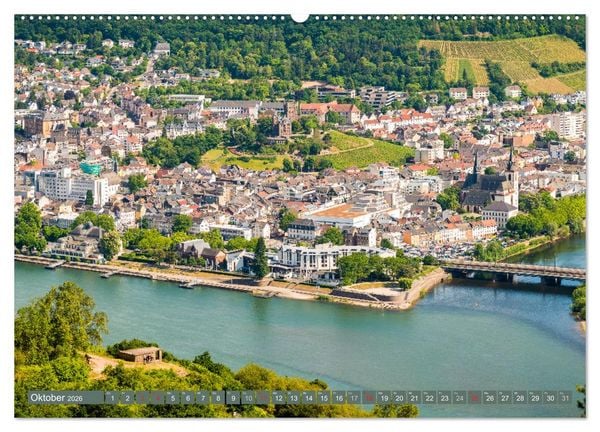 Produktbild: Bingen - Tor zum Mittelrhein (Wandkalender 2026 DIN A2 quer), CALVENDO Monatskalender