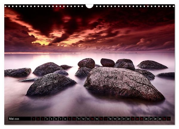 Produktbild: Ostseesteine (Wandkalender 2026 DIN A3 quer), CALVENDO Monatskalender