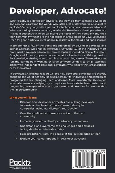 Produktbild: Developer, Advocate!