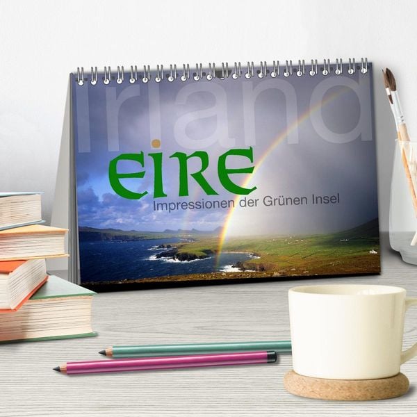 Produktbild: Irland/Eire - Impressionen der Gr&uuml;nen Insel (Tischkalender 2026 DIN A5 quer), CALVENDO Monatskalender
