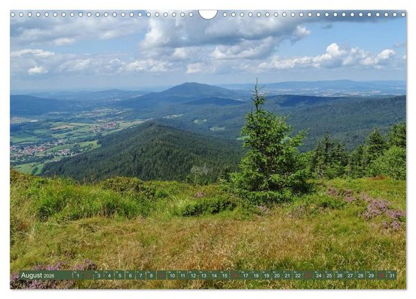 Produktbild: Wandererlebnisse im Bayrischen Wald (Wandkalender 2026 DIN A3 quer), CALVENDO Monatskalender