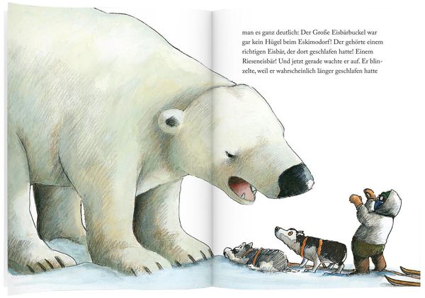 Produktbild: Das gro&szlig;e Rennen um den Eisb&auml;rbuckel / Aklak, der kleine Eskimo Band 1