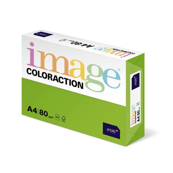 Produktbild: Kopierpapier image COLORACTION 80g/m&sup2; maigr&uuml;n DIN A4 500 Blatt