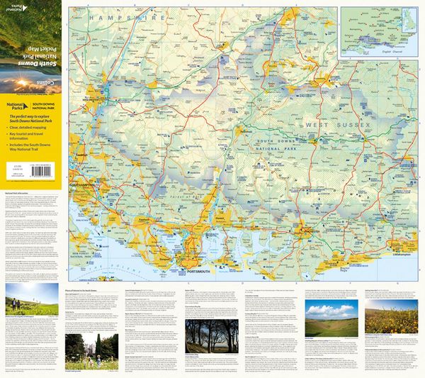 Produktbild: South Downs National Park Pocket Map