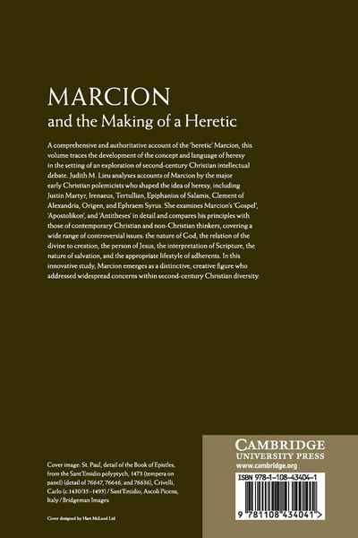 Produktbild: Marcion and the Making of a Heretic