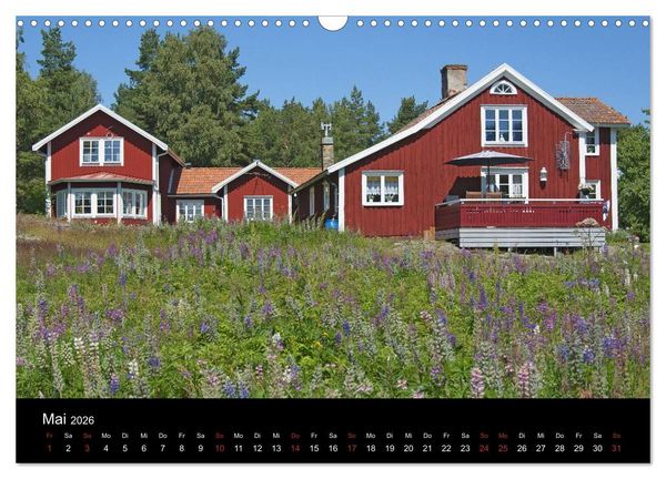 Produktbild: S&uuml;dschweden (Wandkalender 2026 DIN A3 quer), CALVENDO Monatskalender