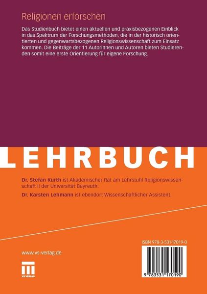 Produktbild: Religionen erforschen