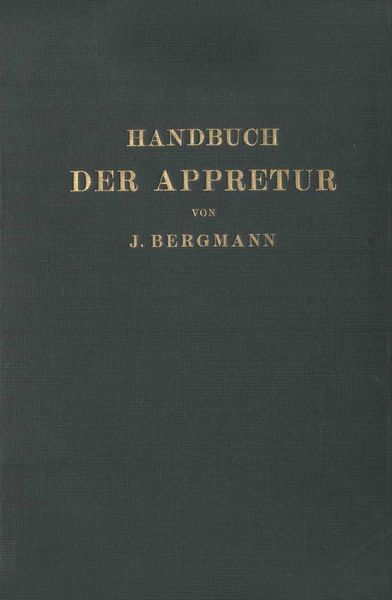 Produktbild: Handbuch der Appretur