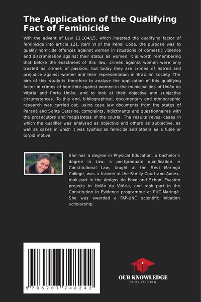Produktbild: The Application of the Qualifying Fact of Feminicide