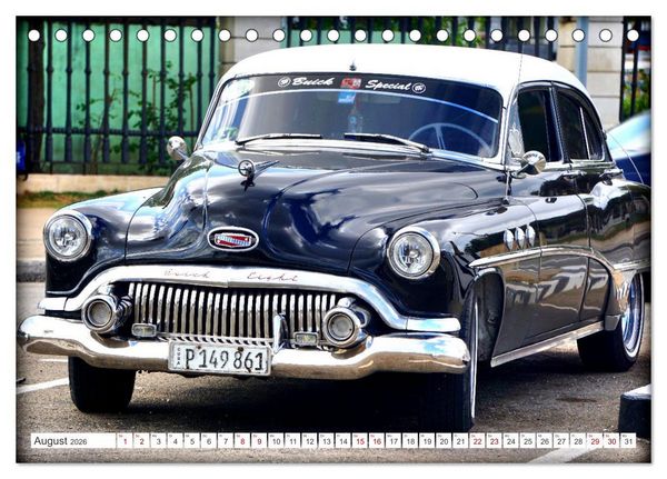 Produktbild: BUICK SPECIAL '51 (Tischkalender 2026 DIN A5 quer), CALVENDO Monatskalender