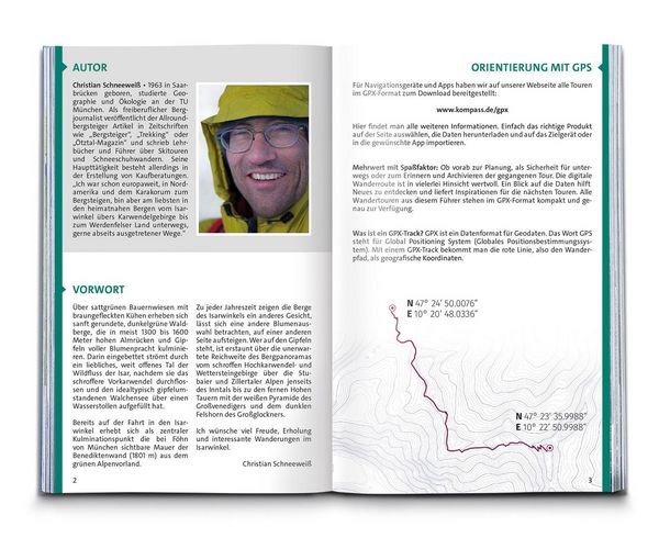 Produktbild: KOMPASS Wanderf&uuml;hrer Isarwinkel, Bad T&ouml;lz, Lenggries, Walchensee, 60 Touren