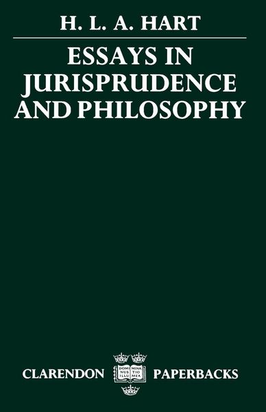 Produktbild: Essays in Jurisprudence and Philosophy