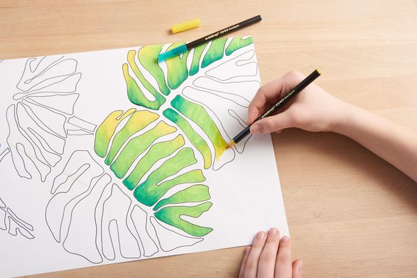 Produktbild: Edding Filzstifte Brush Lettering 10er Set