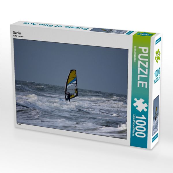 CALVENDO Puzzle Surfer | 1000 Teile Lege-Größe 64x48cm Foto-Puzzle für glückliche Stunden
