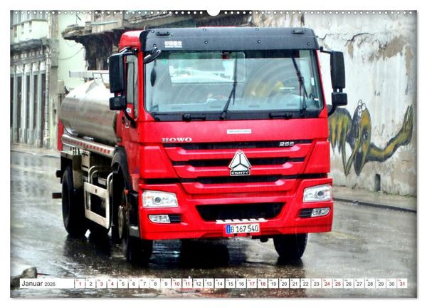 Produktbild: China Truck - Chinesische Nutzfahrzeuge (Wandkalender 2026 DIN A2 quer), CALVENDO Monatskalender