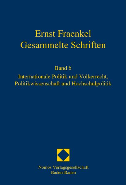 Produktbild: Ernst Fraenkel - Gesammelte Schriften