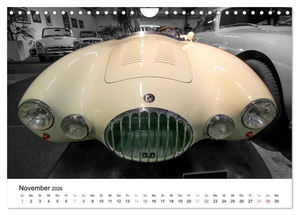 Produktbild: Classic Dream Cars (Wandkalender 2026 DIN A4 quer), CALVENDO Monatskalender