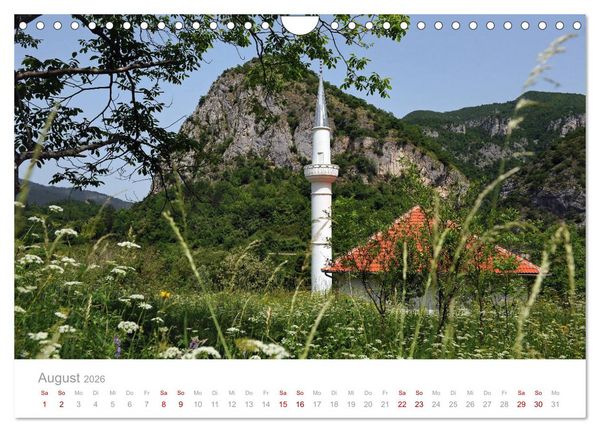 Produktbild: Kreuz und quer durch Bosnien-Herzegowina (Wandkalender 2026 DIN A4 quer), CALVENDO Monatskalender