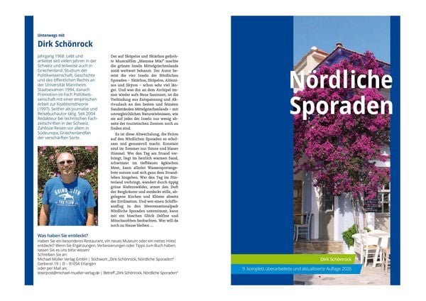 Produktbild: MICHAEL M&Uuml;LLER Reisef&uuml;hrer N&ouml;rdliche Sporaden