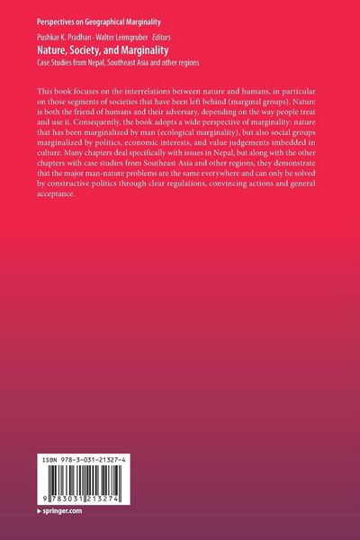 Produktbild: Nature, Society, and Marginality
