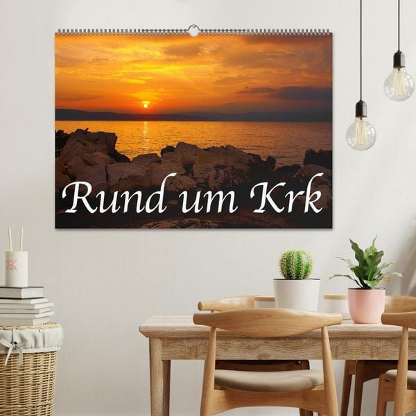 Produktbild: Rund um Krk (Wandkalender 2026 DIN A2 quer), CALVENDO Monatskalender