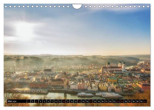 Produktbild: Passau, das Venedig Bayerns (Wandkalender 2026 DIN A4 quer), CALVENDO Monatskalender